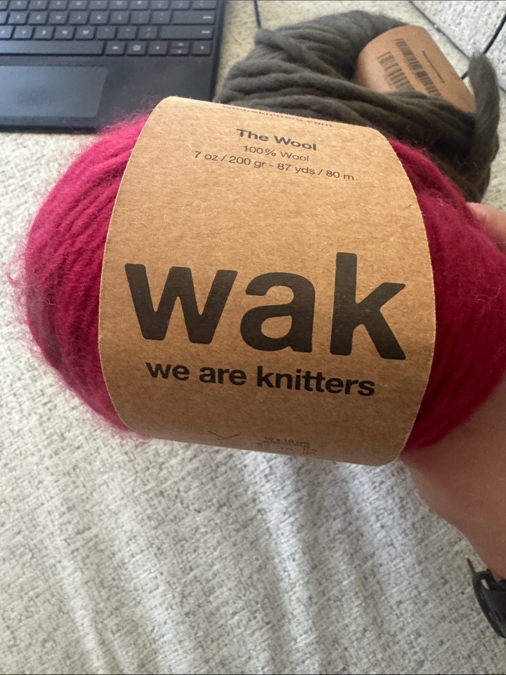 We Are Knitters - The Wool in Lipstick Red